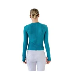 Romfh Women's Seamless Long Sleeve Top - Lagoon -Tack Of The Day Store 961947 800 800