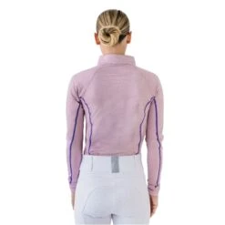 Romfh Women's 1/4 Zip Long Sleeve Print Sun Shirt - Graphic Waves -Tack Of The Day Store 962487 800 800