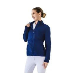Romfh Women's Full Zip Ride To Street Fleece - Navy