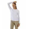 Ovation Women's Core Crew Sun Shirt - White
