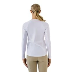 Ovation Women's Core Crew Sun Shirt - White -Tack Of The Day Store 964430 800 800
