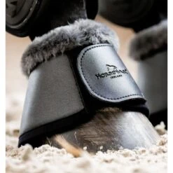 Horseware Pro Bamboo Overreach Boots - Black/Black -Tack Of The Day Store 965143 800 800