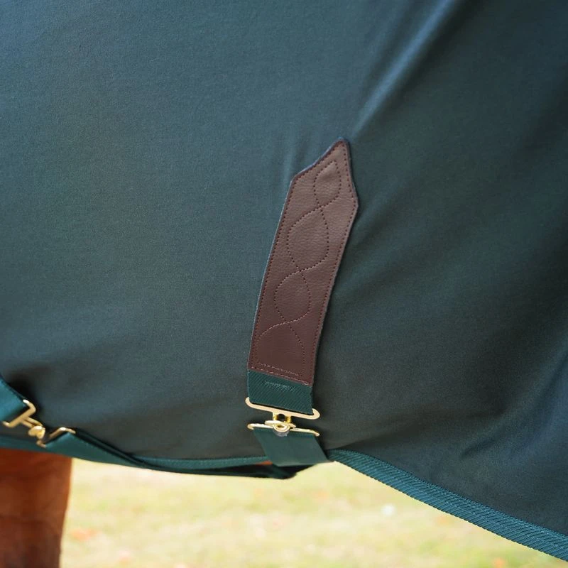 Shires Deluxe Stable Sheet - Green 4 Shires Deluxe Stable Sheet - Green - Image 4