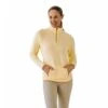 Ovation Women's Half Zip Riding Fleece - Gold Finch