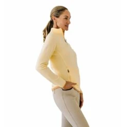 Ovation Women's Half Zip Riding Fleece - Gold Finch -Tack Of The Day Store 970061 800 800