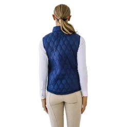 Ovation Women's Quilt Hybrid Puffer Vest - Navy Navy -Tack Of The Day Store 970176 800 800
