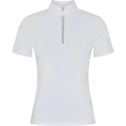 Catago Women's Nice Short Sleeve Shirt - White