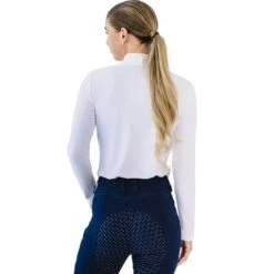 Catago Women's Vinica Long Sleeve Half Zip Top - White -Tack Of The Day Store 971254 800 800