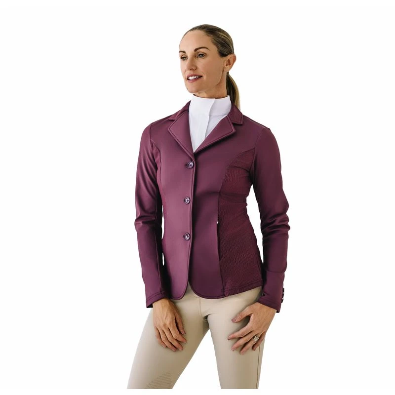 Ovation Women's Hybrid II Show Coat - Deepest Plum 1 Ovation Women's Hybrid II Show Coat - Deepest Plum