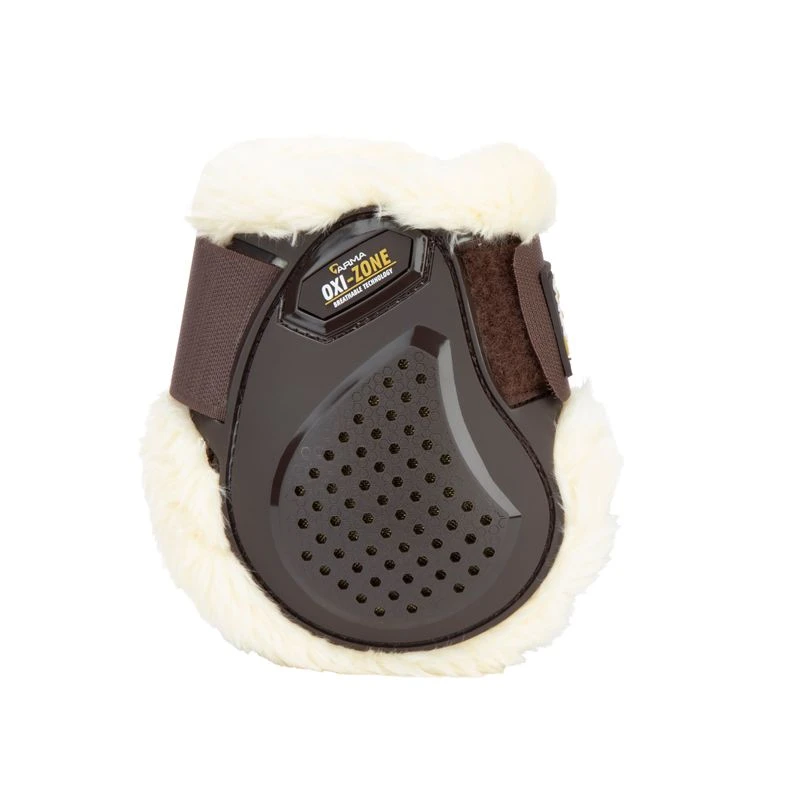 Shires ARMA OXI-ZONE Supafleece Fetlock Boot - Brown 1 Shires ARMA OXI-ZONE Supafleece Fetlock Boot - Brown