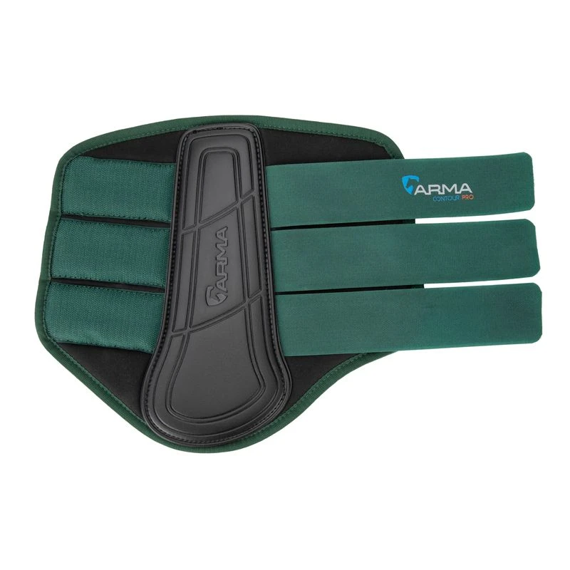 Shires ARMA Contour Pro Brushing Boots - Green 4 Shires ARMA Contour Pro Brushing Boots - Green - Image 4
