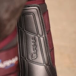 Shires ARMA Contour Pro Brushing Boots - Black Cherry -Tack Of The Day Store 983670 800 800