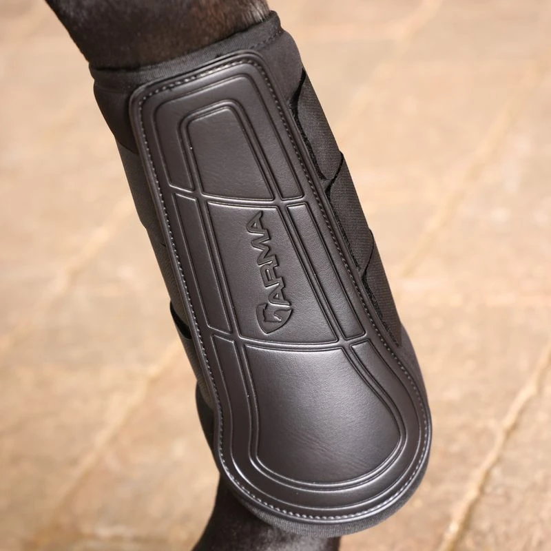 Shires ARMA Contour Pro Brushing Boots - Black 6 Shires ARMA Contour Pro Brushing Boots - Black - Image 6