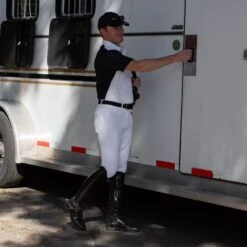 Equinavia Men's Anders Knee Patch Breeches - White -Tack Of The Day Store 988264 800 800