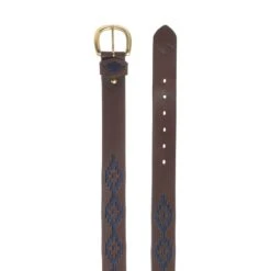 Equinavia Siri Polo Belt - Brown/Navy