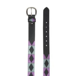 Equinavia Siri Polo Belt - Black/Orchid Mist