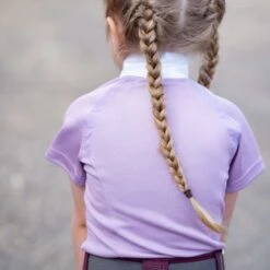 Equinavia Kids' Lotta Short Sleeved Show Shirt - Dusty Rose 5 Equinavia Kids' Lotta Short Sleeved Show Shirt - Dusty Rose -Tack Of The Day Store 991137 800 800