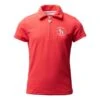 Horze Kids' Fay Polo Shirt - Diva Pink